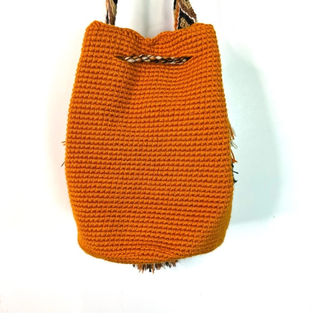 Wayuu Tribe Crocheted Handbag Crossbody - Picture 5 of 13